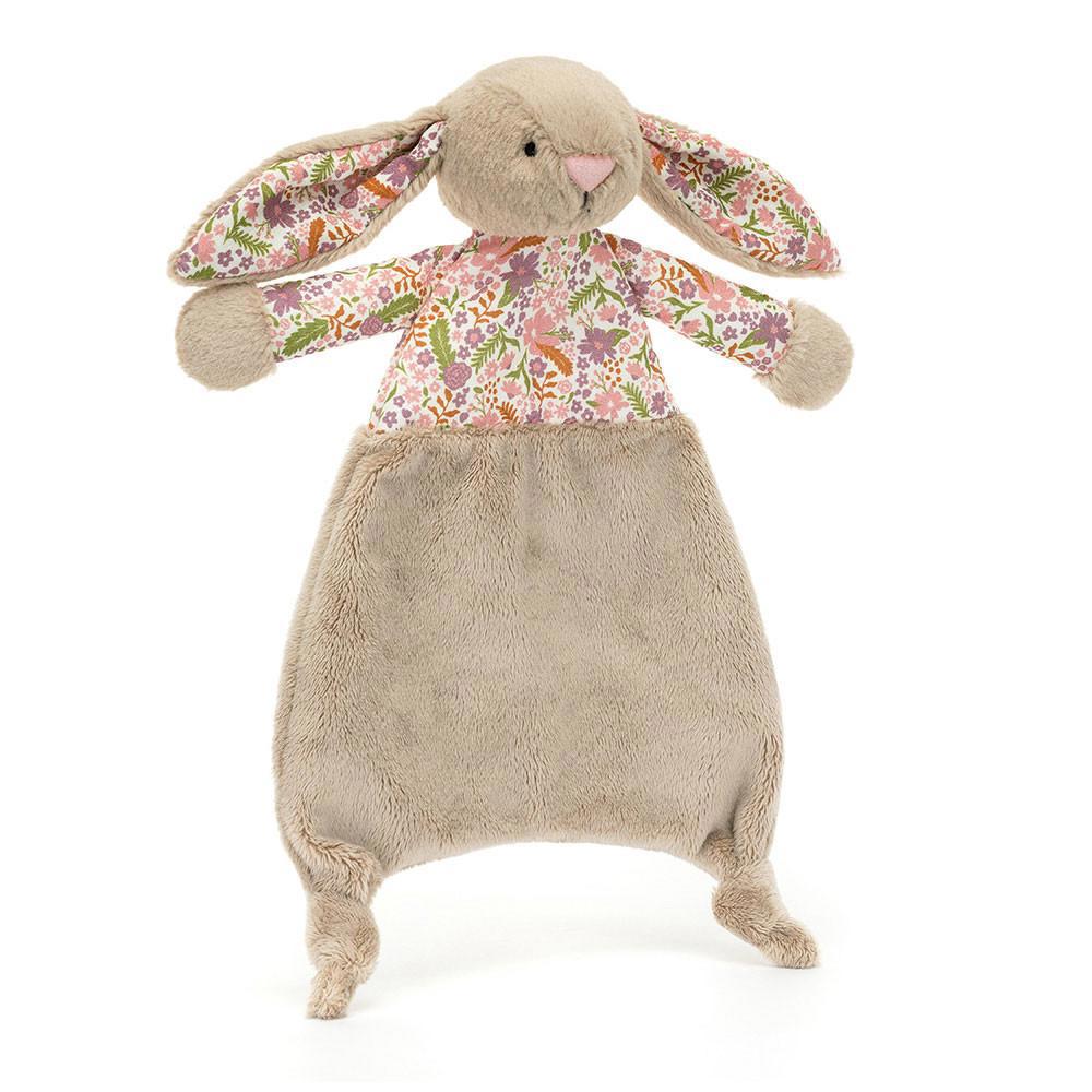 Jellycat Blossom Beige Bunny 'Petal' Comforter